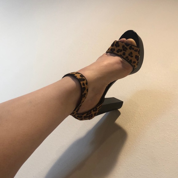 Charles by charles david platform heels “leopard” - Picture 3 of 8